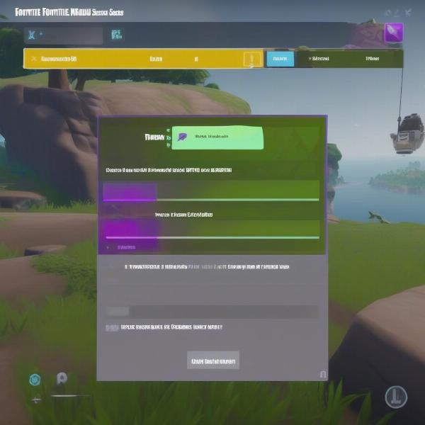 Entering a Creative Island Code in Fortnite