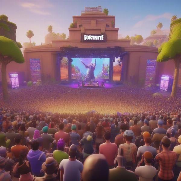 Fortnite Virtual Concert Similar to Ready Player One Oasis Event