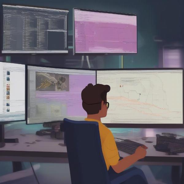 Testing and Refinement process in FPS game development showing debugging and optimization.