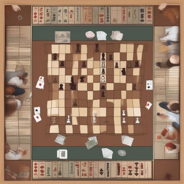 French Game Words: Board and Cards