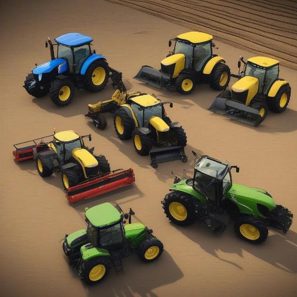 FS22 Base Game Tractors: A Diverse Selection