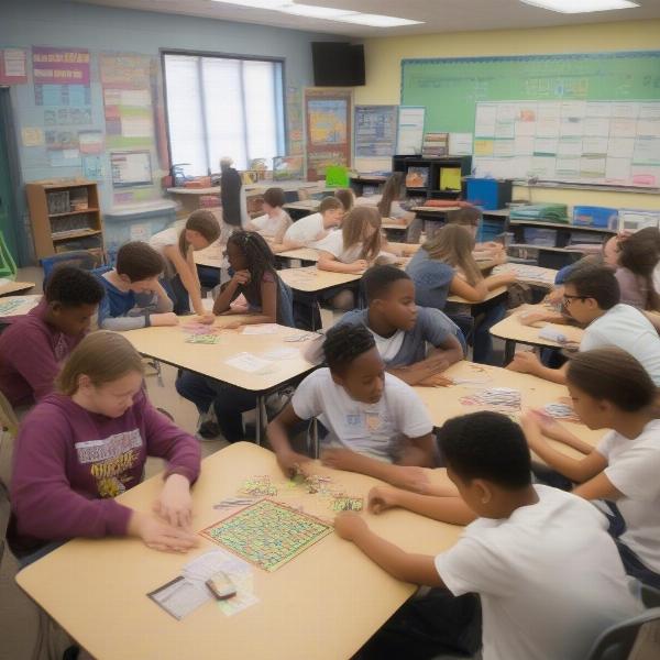 Middle School Math Games in the Classroom