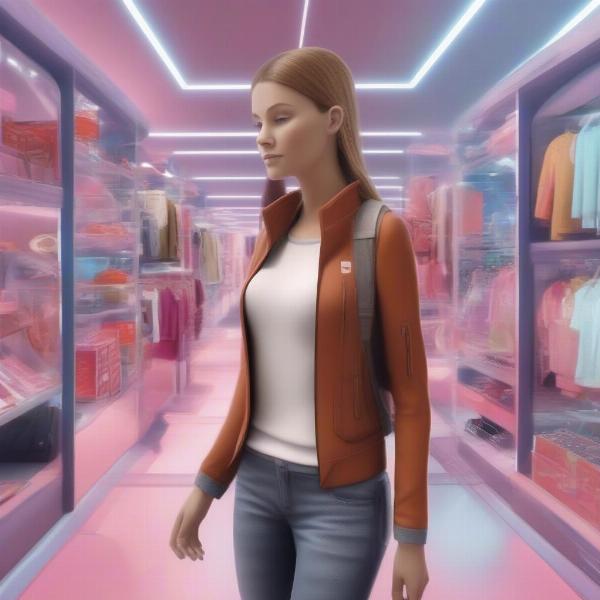 The Future of Gamified Shopping: A visual projection of how gamification might evolve in the online retail space.