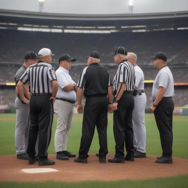 Game Delay: Officials Discussion