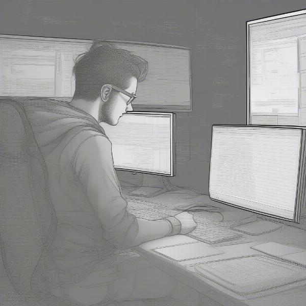 Game Designer Working on a Personal Project