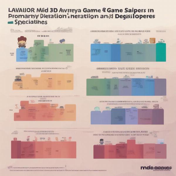 Game Developer Salary Comparison Chart by Experience Level and Specialization