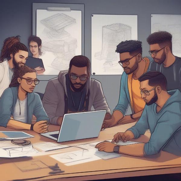 Game Development Team Collaboration