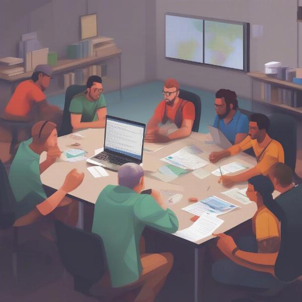 Game Development Team Meeting