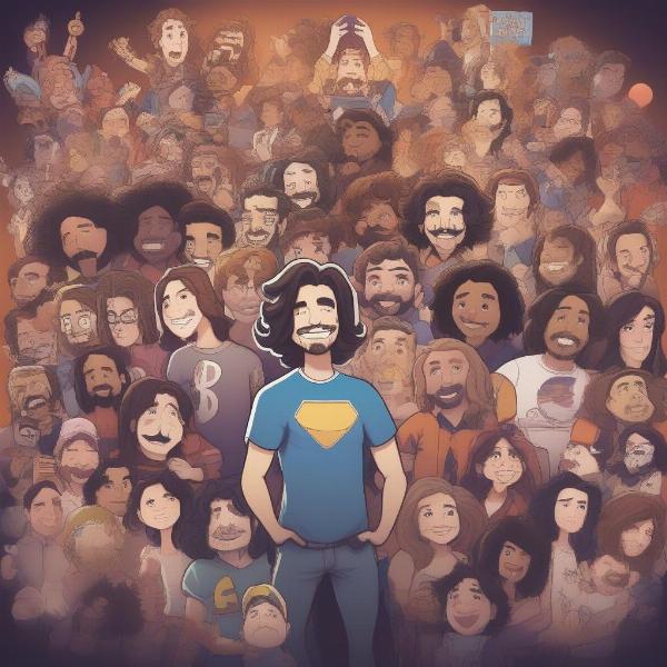 Game Grumps fans engaging with the community and content.