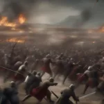 Game of Thrones Battle Scene Depicting Violence and Brutality