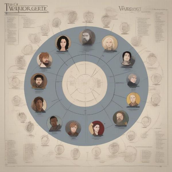 Game of Thrones Character Archetypes Diagram