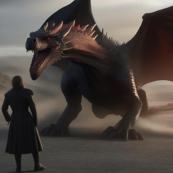 Game of Thrones Dragon Size Inconsistency Example