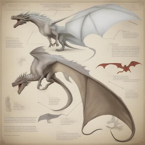 Game of Thrones Dragon vs Wyvern Physical Comparison