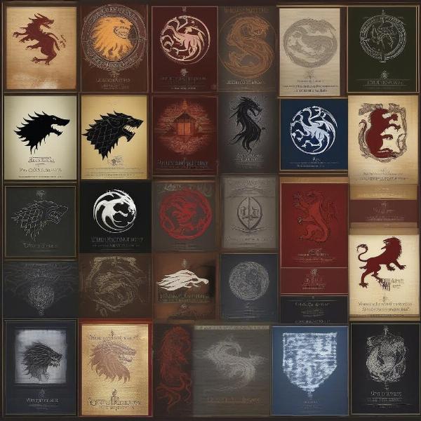 Game of Thrones House Sigils and Mottos