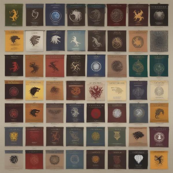 Game of Thrones House Sigils and Banners