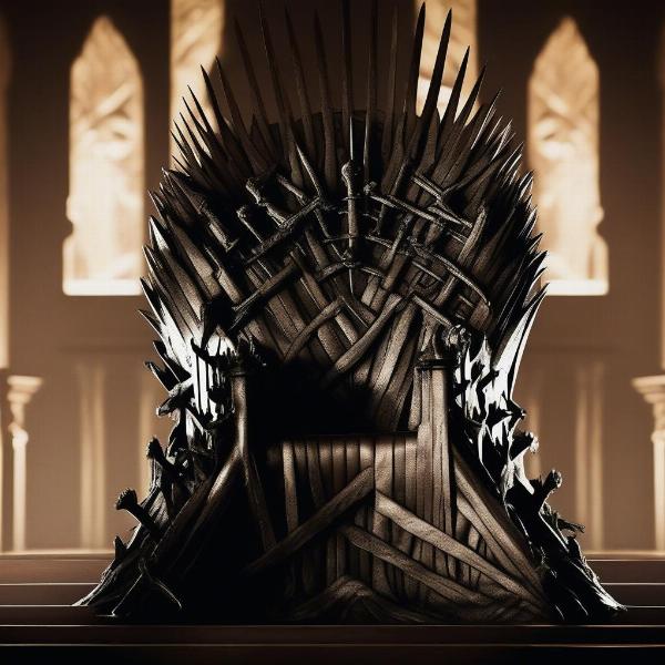 The Iron Throne in Game of Thrones