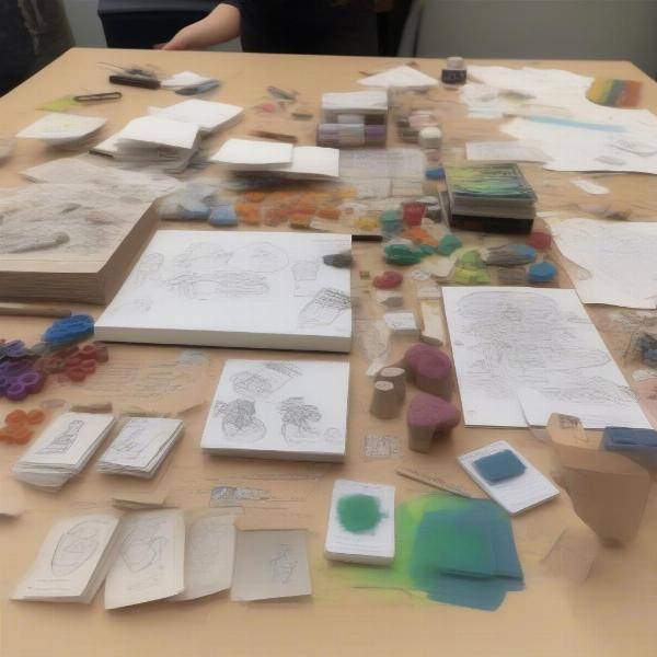 Game Piece Brainstorming Session