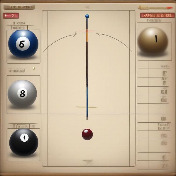 Mastering aiming and spin in Game Pigeon 8 Ball