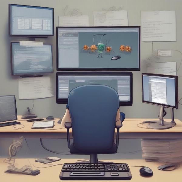 Game Tester Identifying and Documenting Bugs in a Video Game