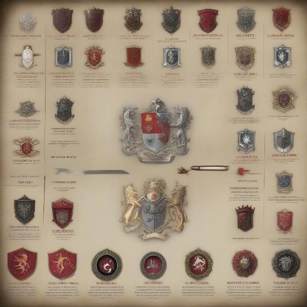 Game of Thrones Houses and Their War of the Roses Counterparts: A Visual Guide