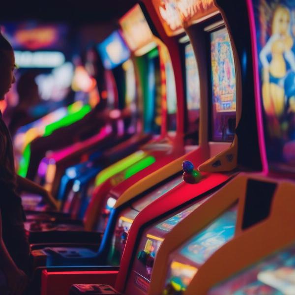 Thrilling Arcade Games at Game Time: Action-packed moments