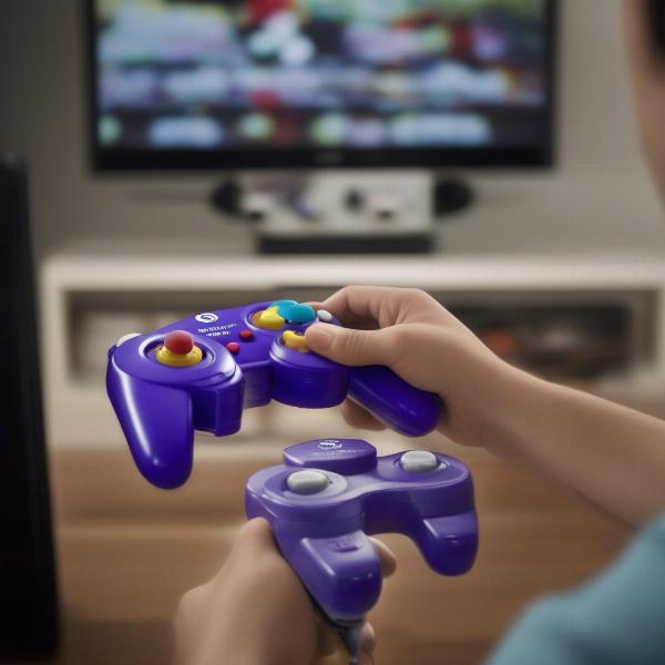 Playing GameCube Games on a Wii
