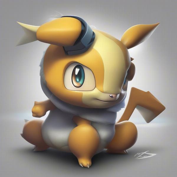 Modern Reimagining of GameCube Pokemon Style