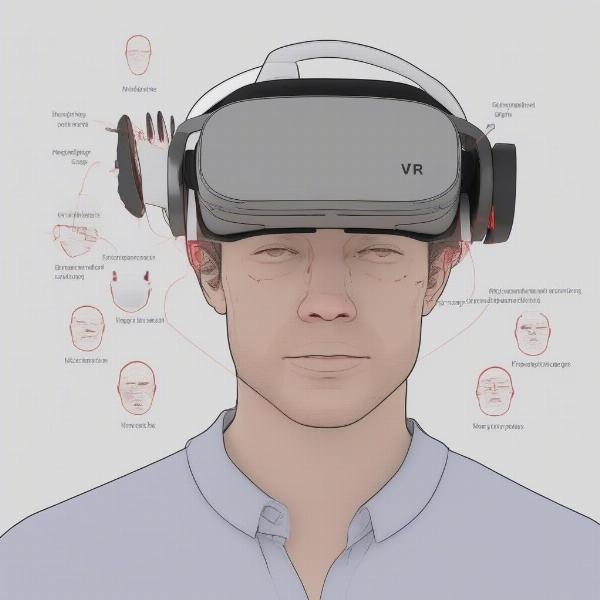 Gamer Dent Pressure Points on Forehead from VR Headset