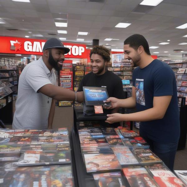 GameStop Trade-In Counter