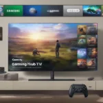 Samsung TV Gaming Hub Interface