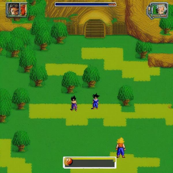 Dragon Ball Z GBA Games: Legacy of Goku Gameplay