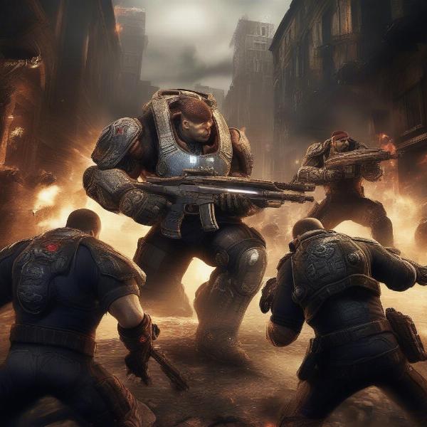 Gears of War: Judgment Campaign on Xbox 360