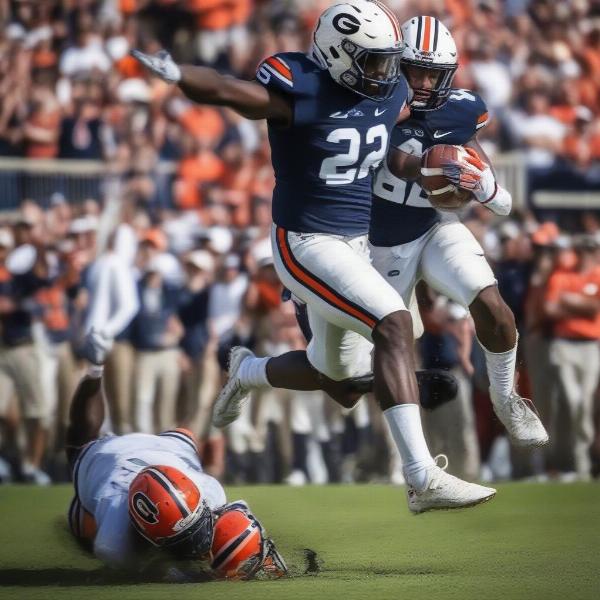 Georgia Auburn Game Highlights: Key Plays and Top Performers