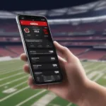 Georgia Bulldogs score update on mobile phone