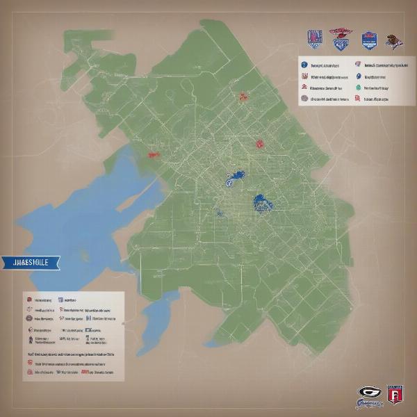 Potential Future Locations for the Georgia Florida Game