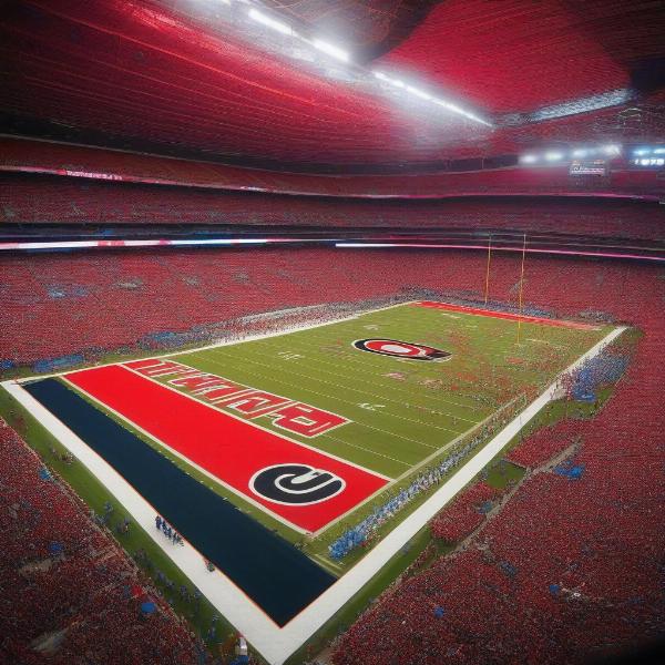Georgia Florida Game at TIAA Bank Field