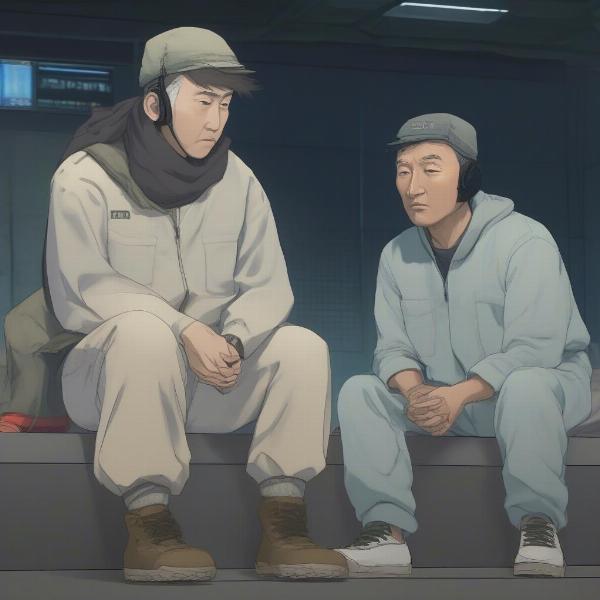 Gi-hun and Oh Il-nam's complex relationship in Squid Game.