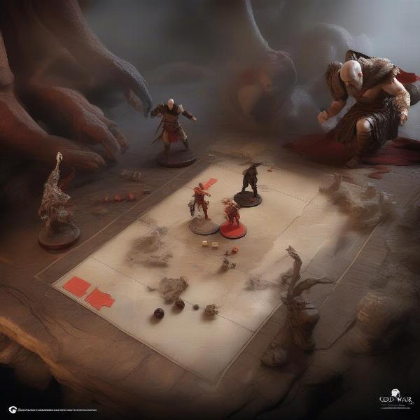 Epic Boss Encounter in God of War Board Game