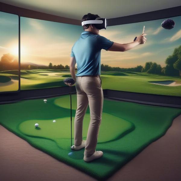 VR Integration in Golf Club Games