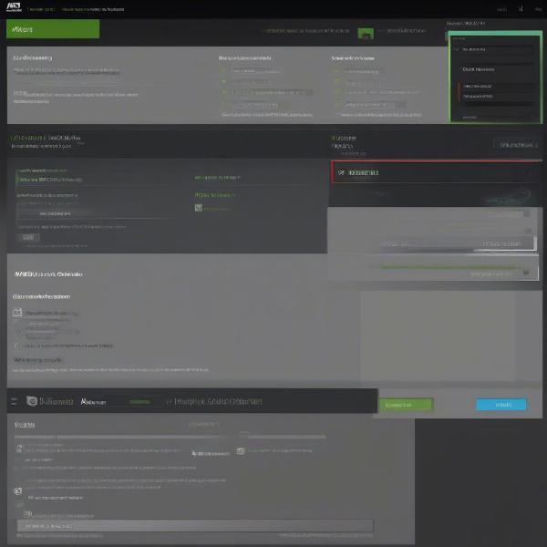 Graphics Card Control Panel for Monitor Setup