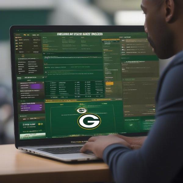 Reading post-game analysis of the Green Bay Packers game