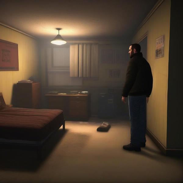 Saving game in GTA 4 safehouse