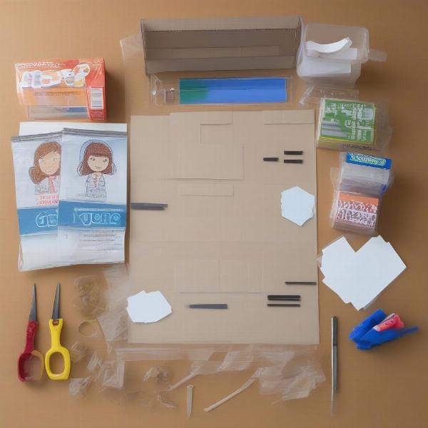DIY Guess Who Game Materials