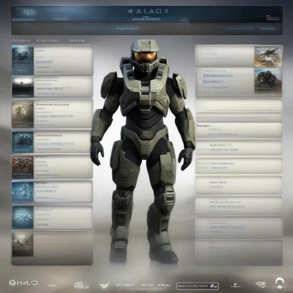 Halo Reach Custom Game Lobby Screenshot