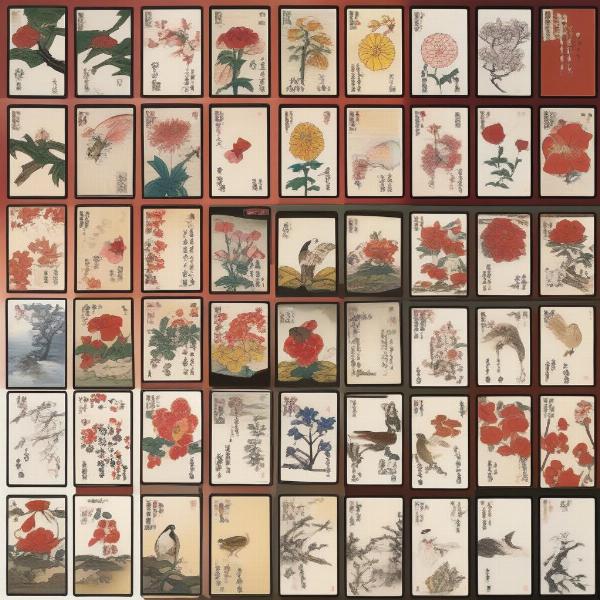 Hanafuda Card Suits: A Visual Guide