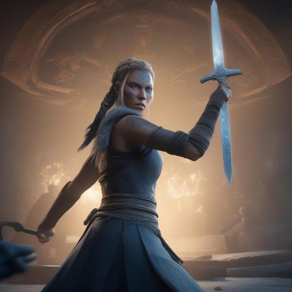 Hellblade Senua's Sacrifice Combat and Puzzle Gameplay