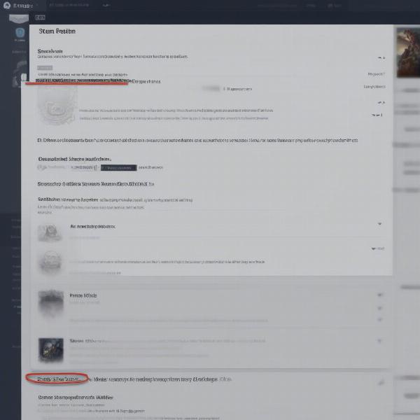 Hiding a Game in Steam Profile Settings