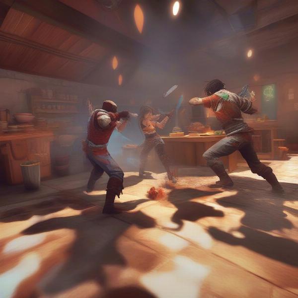 High on Knife Gameplay Screenshot Showing Fast-Paced Combat
