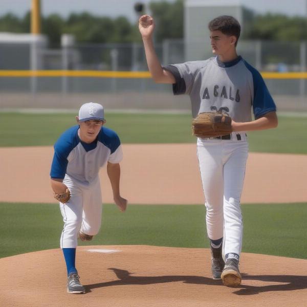 High School and College Pitcher Re-entry Rules in Action