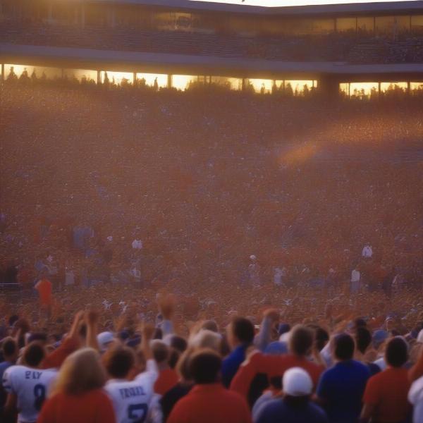 highschool football 90s community atmosphere